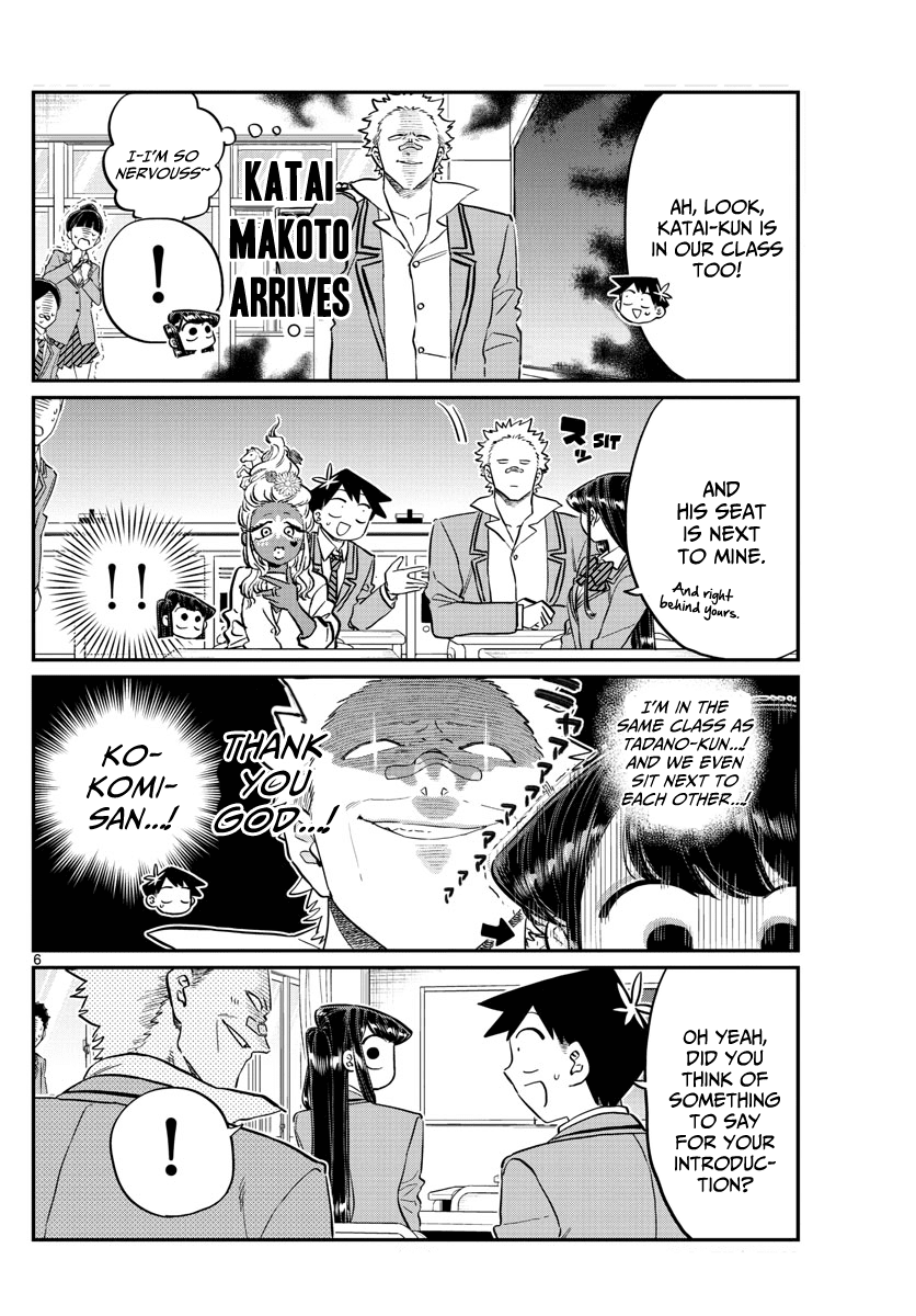 Komi-San Wa Komyushou Desu - Vol.10 Chapter 130: New Class