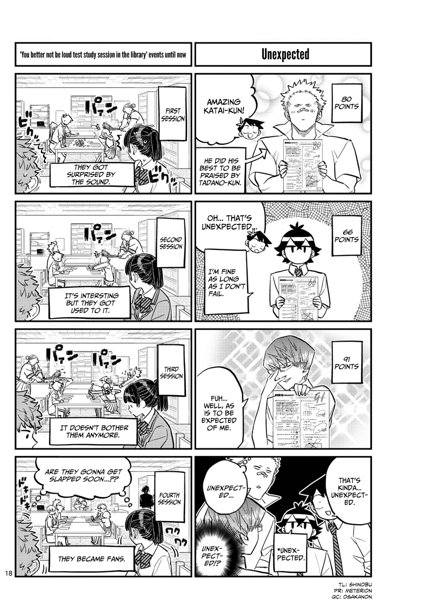 Komi-San Wa Komyushou Desu - Vol.12 Chapter 159: The Fourth Great "You Better Not Be Loud Test Study Session"