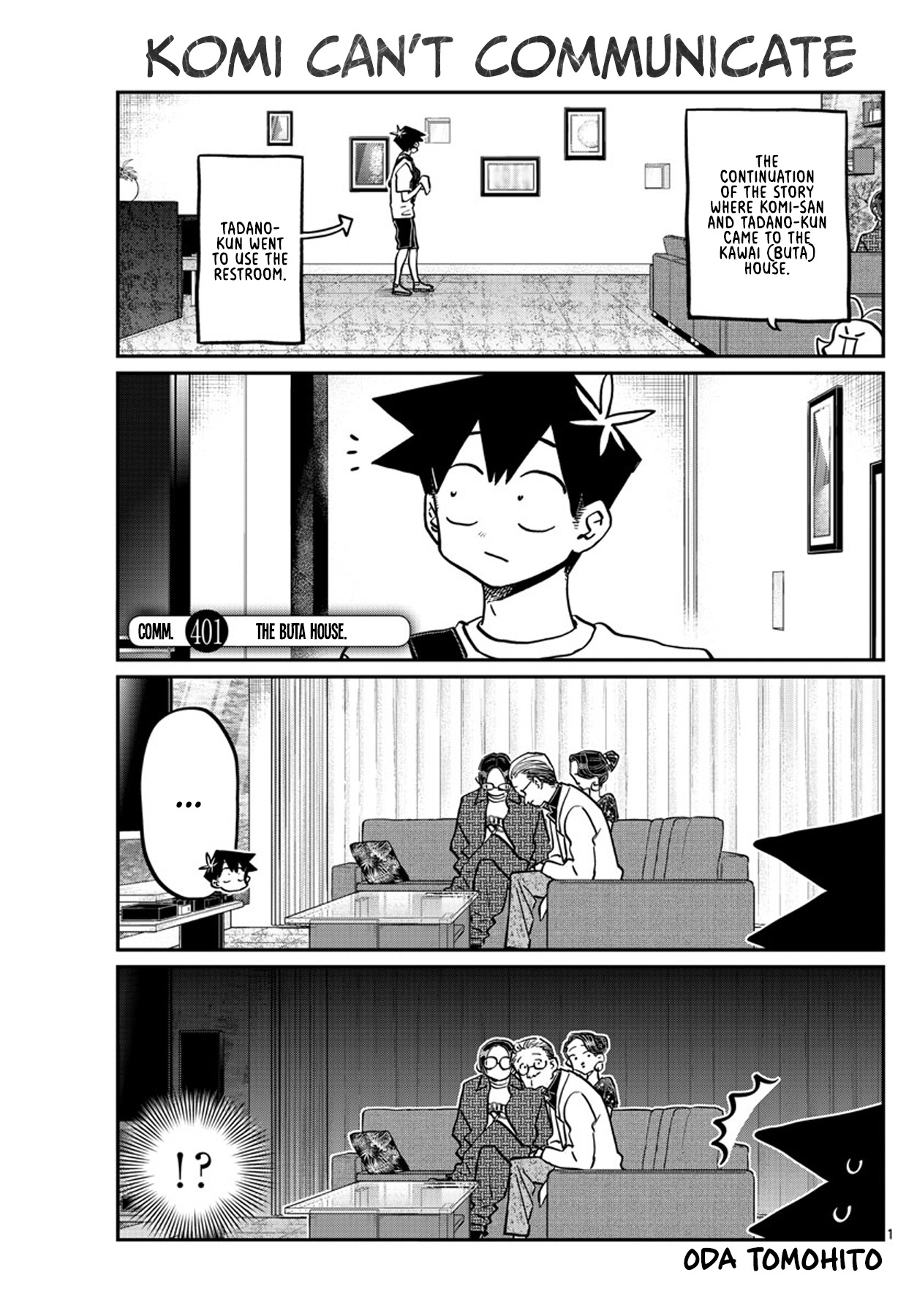 Komi-San Wa Komyushou Desu - Chapter 401: The Buta House.