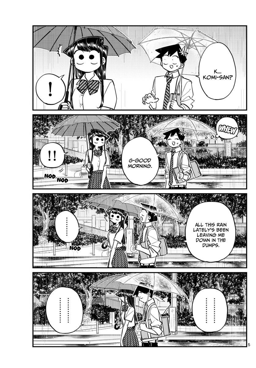 Komi-San Wa Komyushou Desu - Vol.11 Chapter 154: Rainy Season