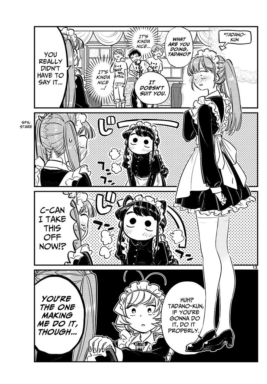 Komi-San Wa Komyushou Desu - Vol.5 Chapter 68: Tadano-Kun Is A Maid Too