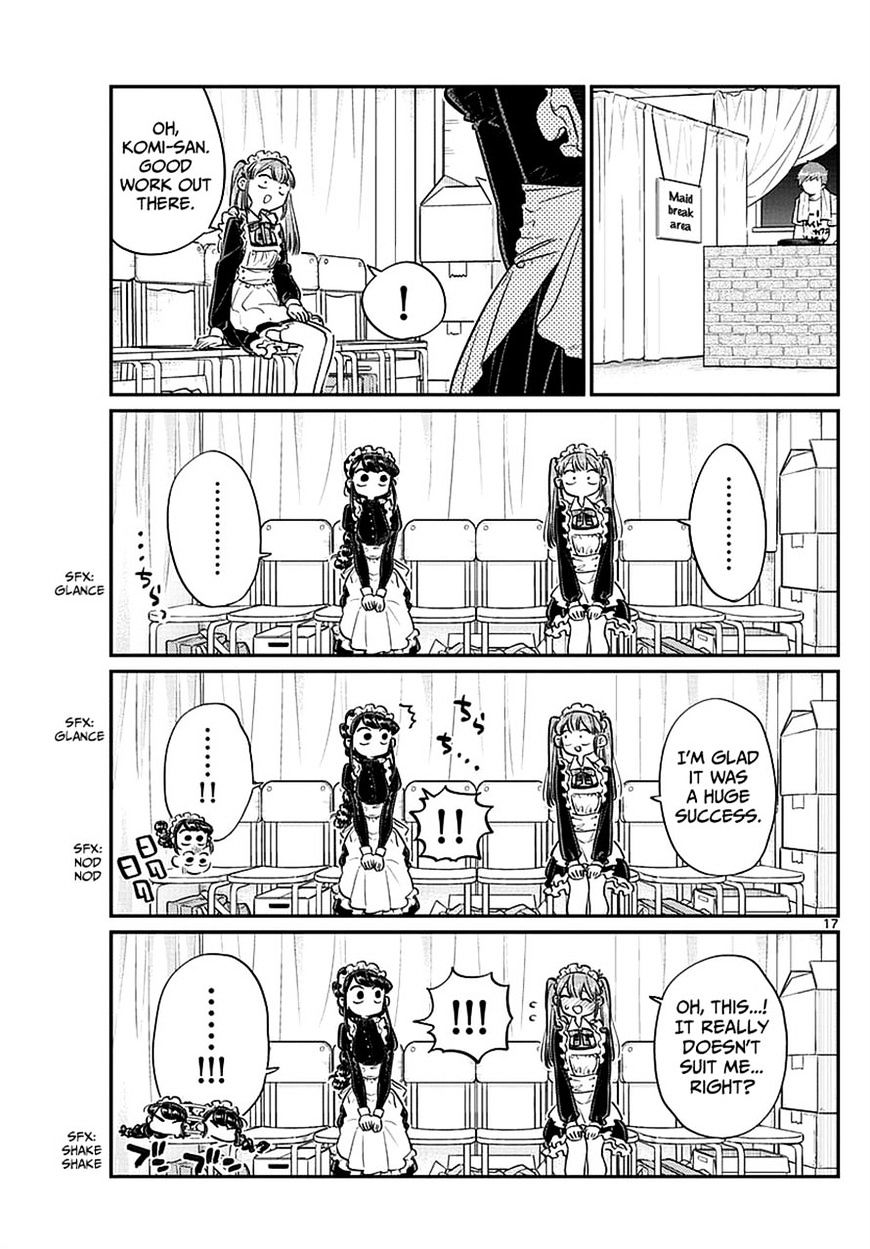 Komi-San Wa Komyushou Desu - Vol.5 Chapter 68: Tadano-Kun Is A Maid Too