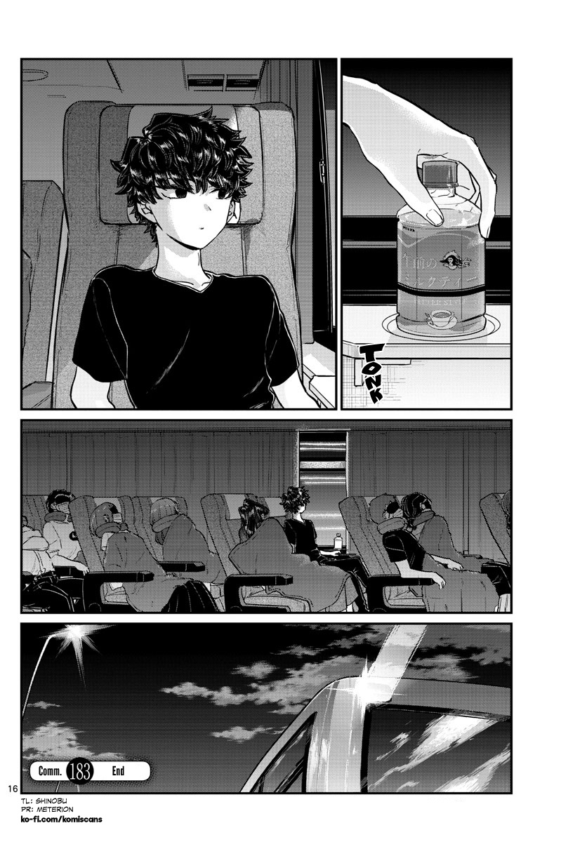 Komi-San Wa Komyushou Desu - Vol.13 Chapter 183: Express Bus