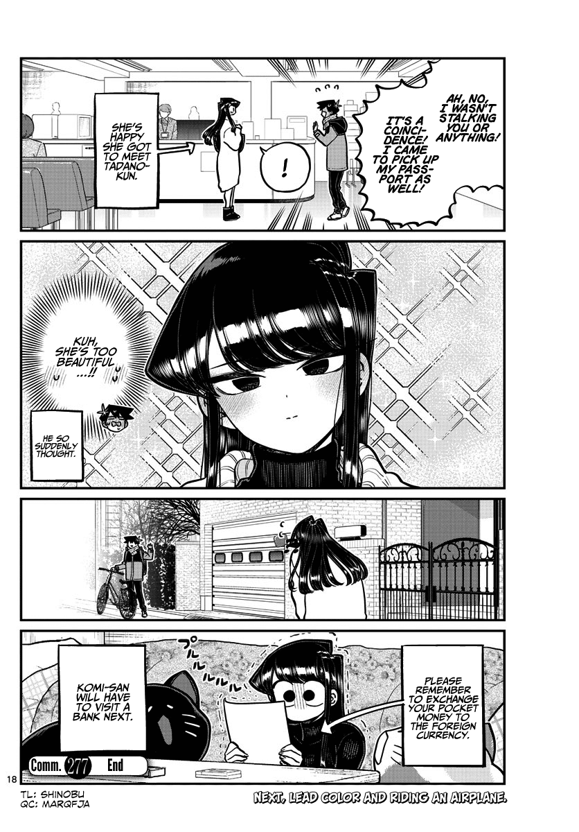 Komi-San Wa Komyushou Desu - Chapter 277: Passport