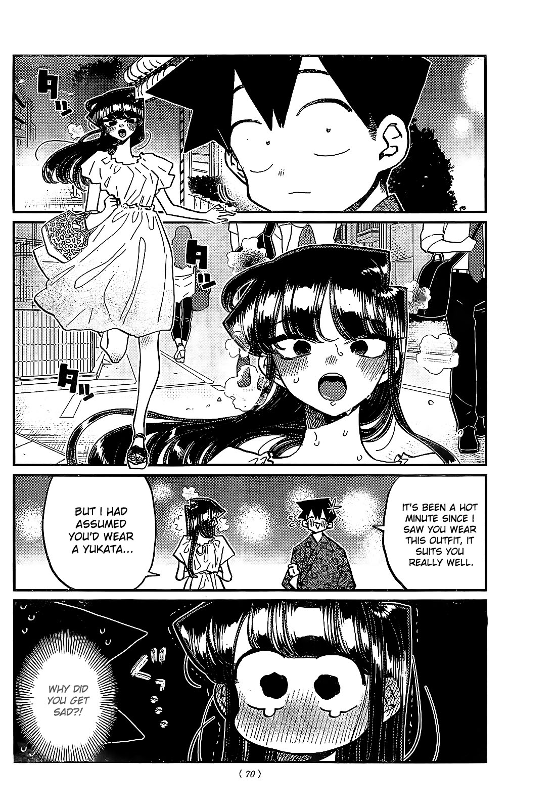 Komi-San Wa Komyushou Desu - Chapter 411: A Two People Summer Festival Stroll