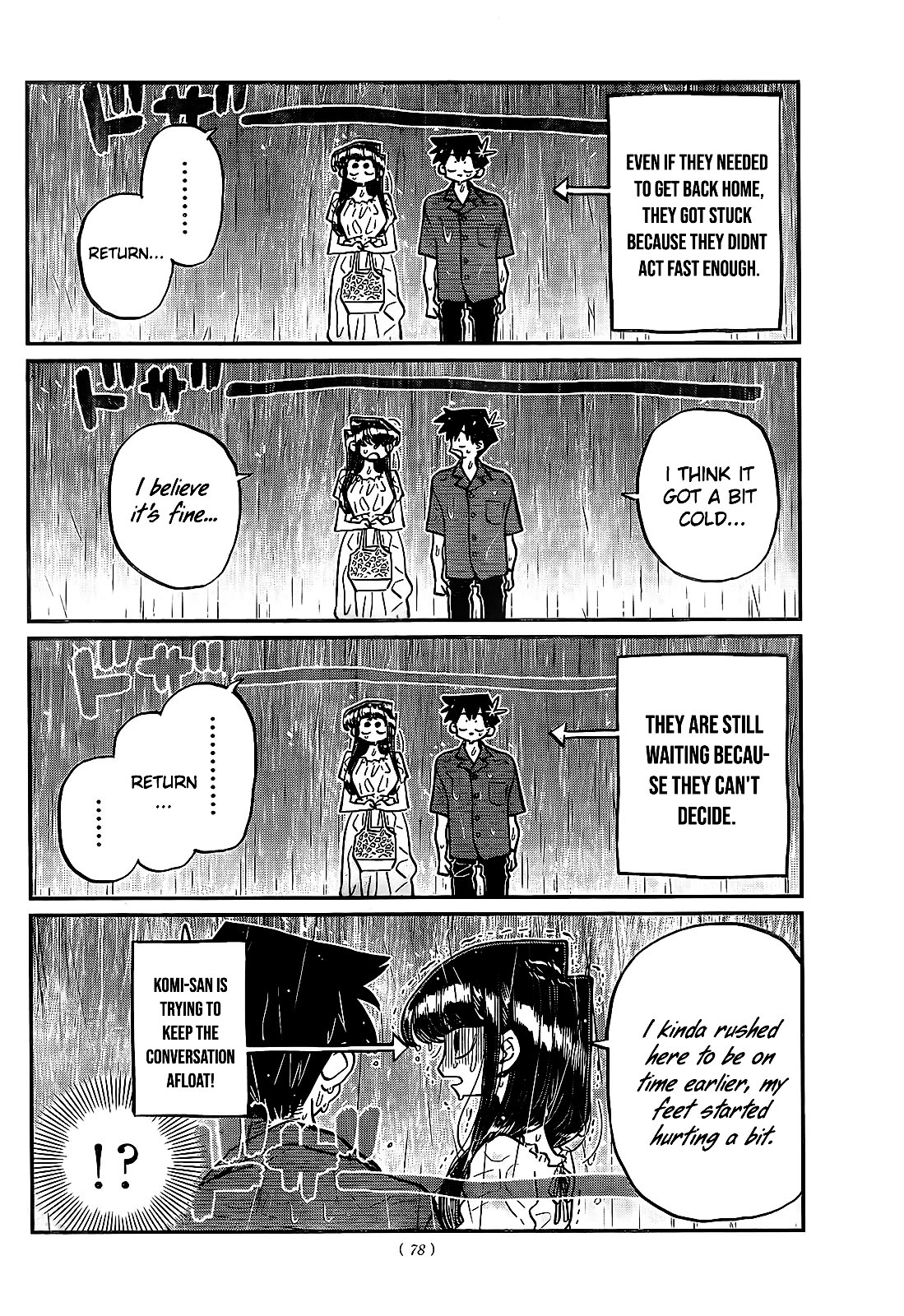 Komi-San Wa Komyushou Desu - Chapter 411: A Two People Summer Festival Stroll