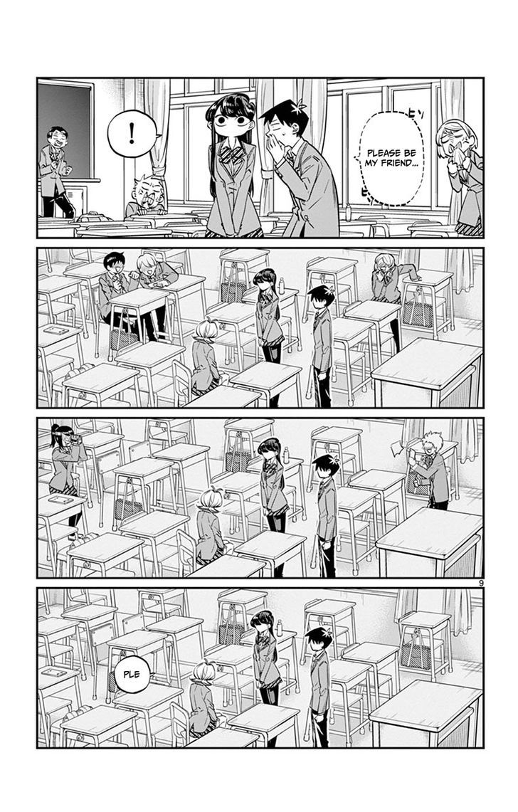 Komi-San Wa Komyushou Desu - Vol.1 Chapter 9: Childhood Friend