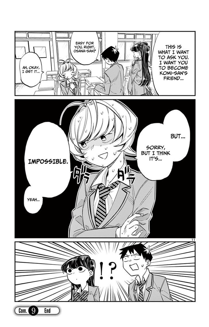 Komi-San Wa Komyushou Desu - Vol.1 Chapter 9: Childhood Friend