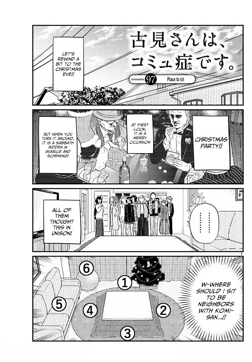 Komi-San Wa Komyushou Desu - Vol.7 Chapter 97: Place To Sit