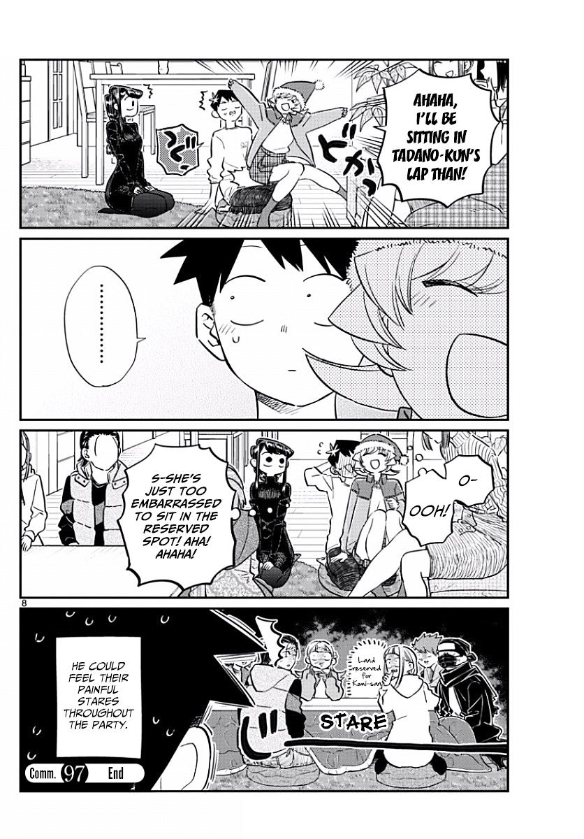 Komi-San Wa Komyushou Desu - Vol.7 Chapter 97: Place To Sit