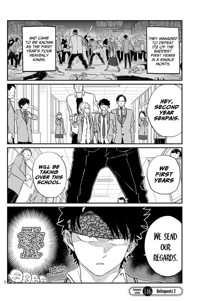 Komi-San Wa Komyushou Desu - Vol.11 Chapter 146: Delinquents 2