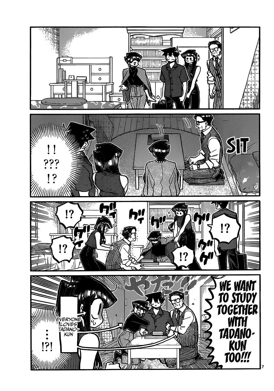 Komi-San Wa Komyushou Desu - Chapter 373: Studying At Home