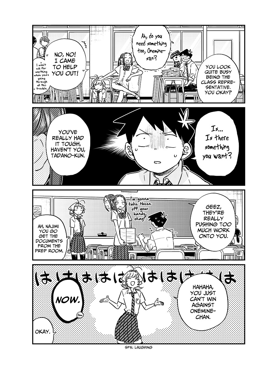 Komi-San Wa Komyushou Desu - Vol.5 Chapter 58: A Bit Of An Unpleasant Feeling