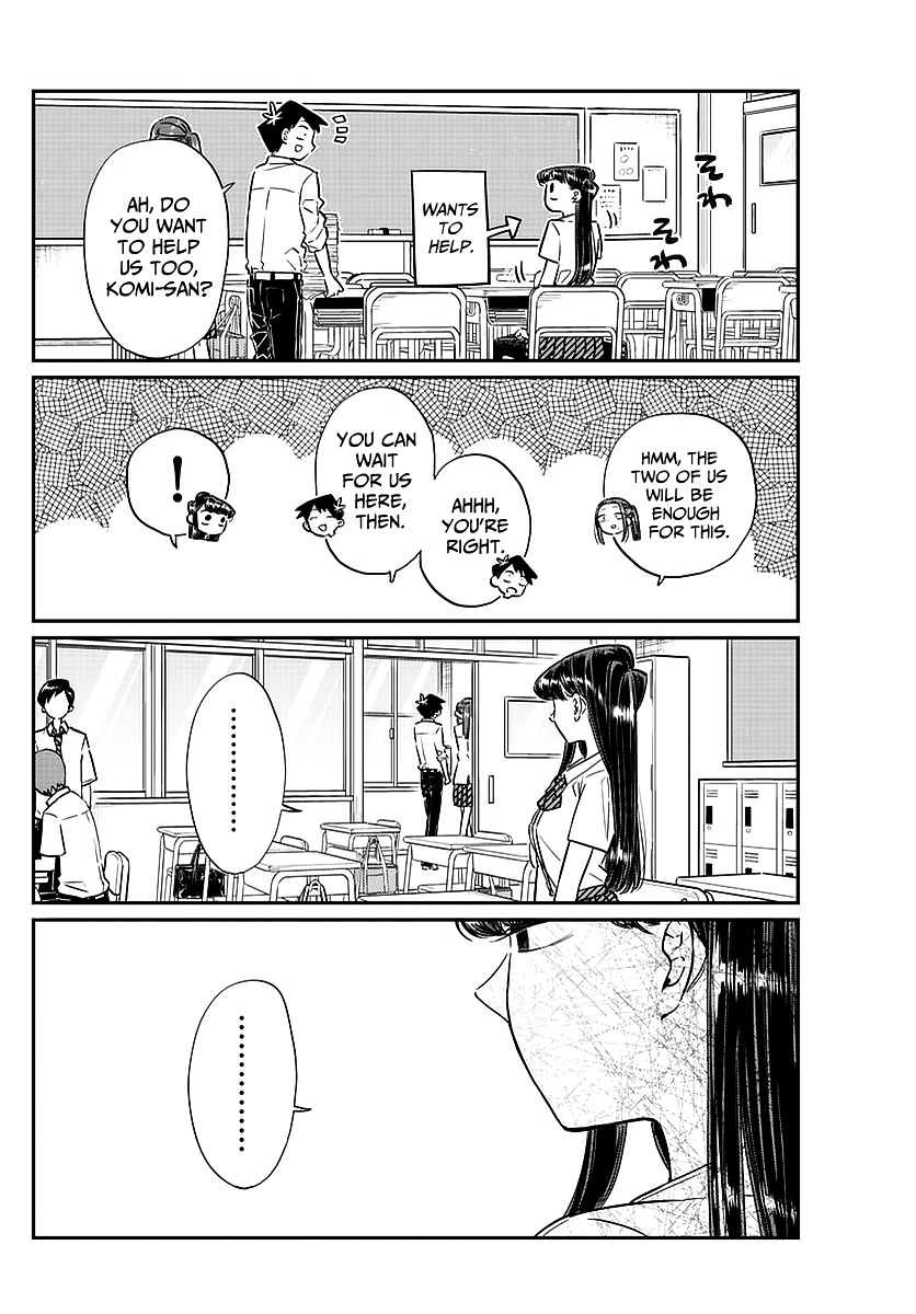 Komi-San Wa Komyushou Desu - Vol.5 Chapter 58: A Bit Of An Unpleasant Feeling