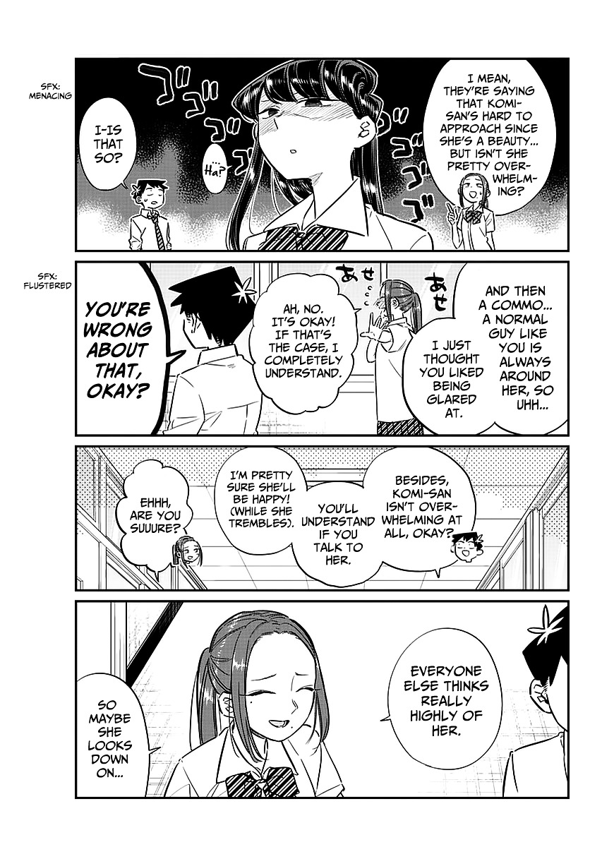 Komi-San Wa Komyushou Desu - Vol.5 Chapter 58: A Bit Of An Unpleasant Feeling