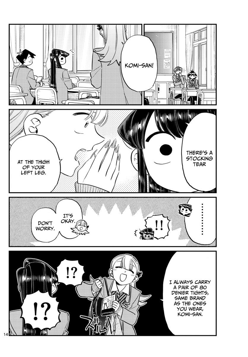 Komi-San Wa Komyushou Desu - Vol.9 Chapter 120: Stocking Tear