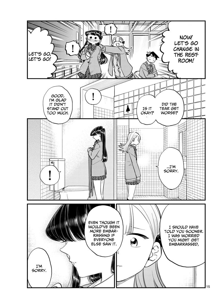 Komi-San Wa Komyushou Desu - Vol.9 Chapter 120: Stocking Tear