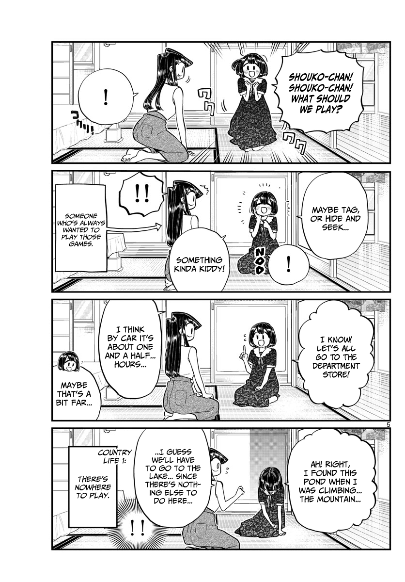 Komi-San Wa Komyushou Desu - Vol.13 Chapter 184: Playing In The Country