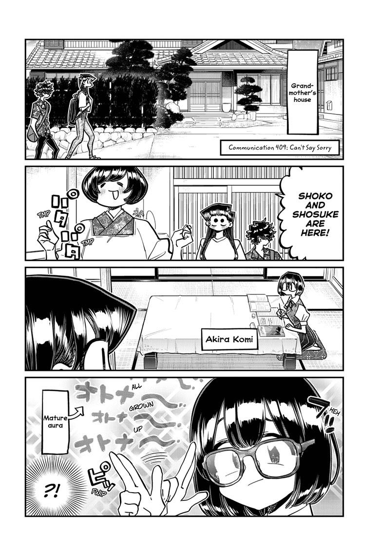 Komi-San Wa Komyushou Desu - Chapter 409