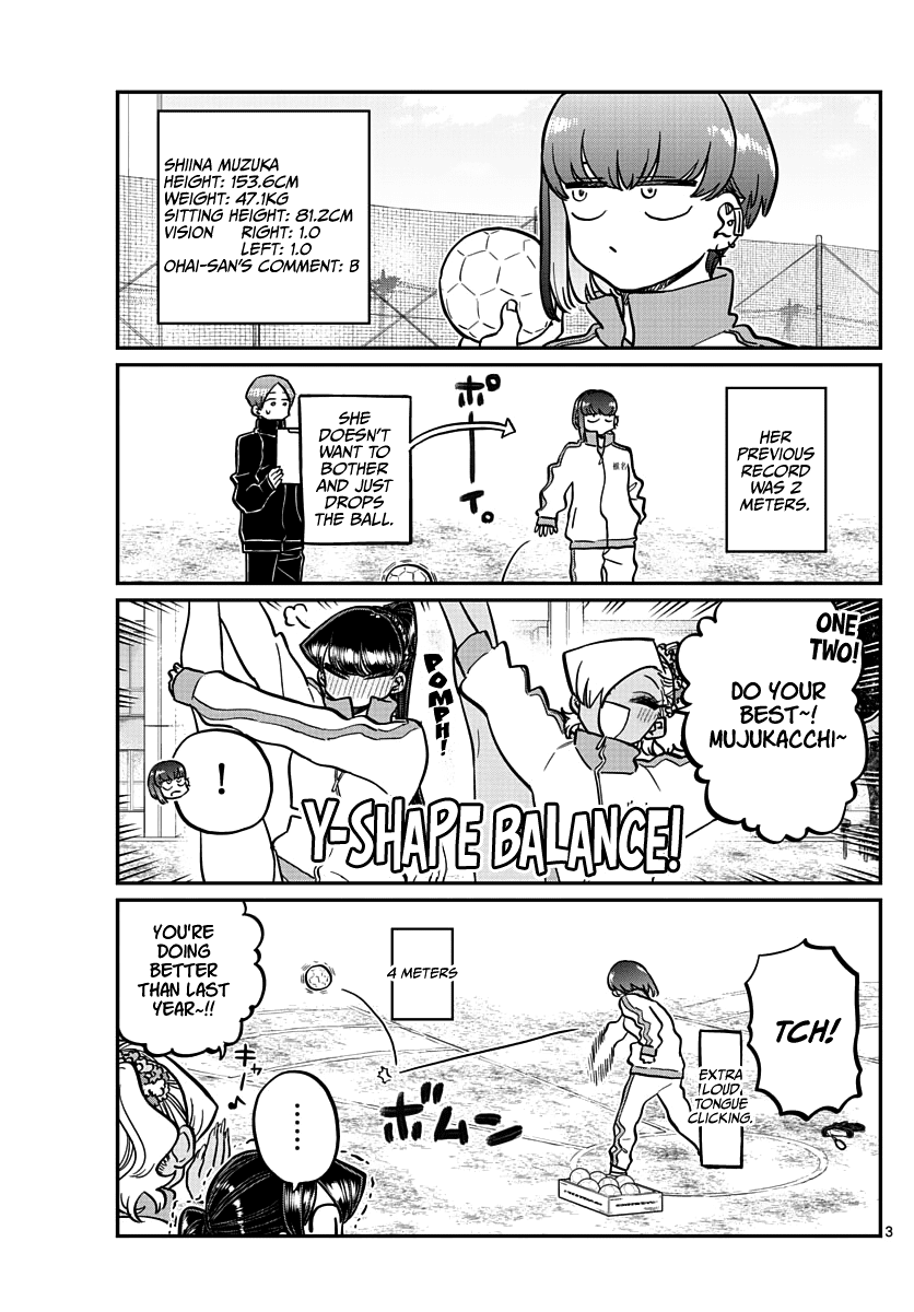 Komi-San Wa Komyushou Desu - Chapter 346: Third Year's Physical Measurements