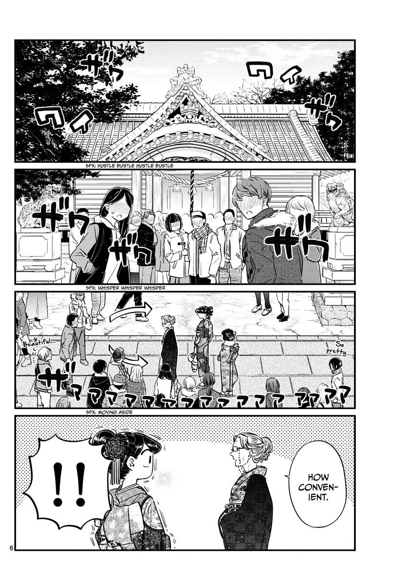 Komi-San Wa Komyushou Desu - Vol.7 Chapter 92: It's New Year's