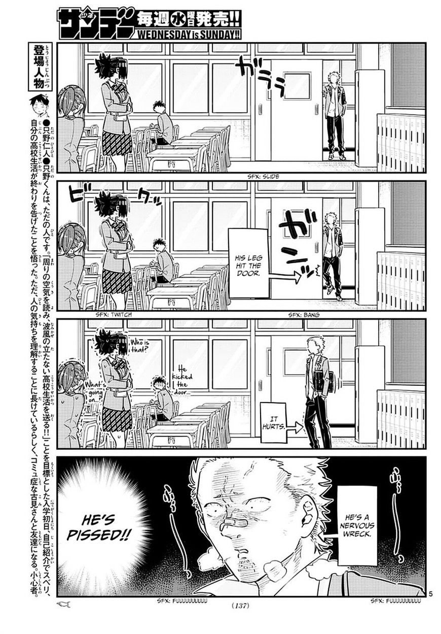 Komi-San Wa Komyushou Desu - Vol.6 Chapter 76: A Delinquent