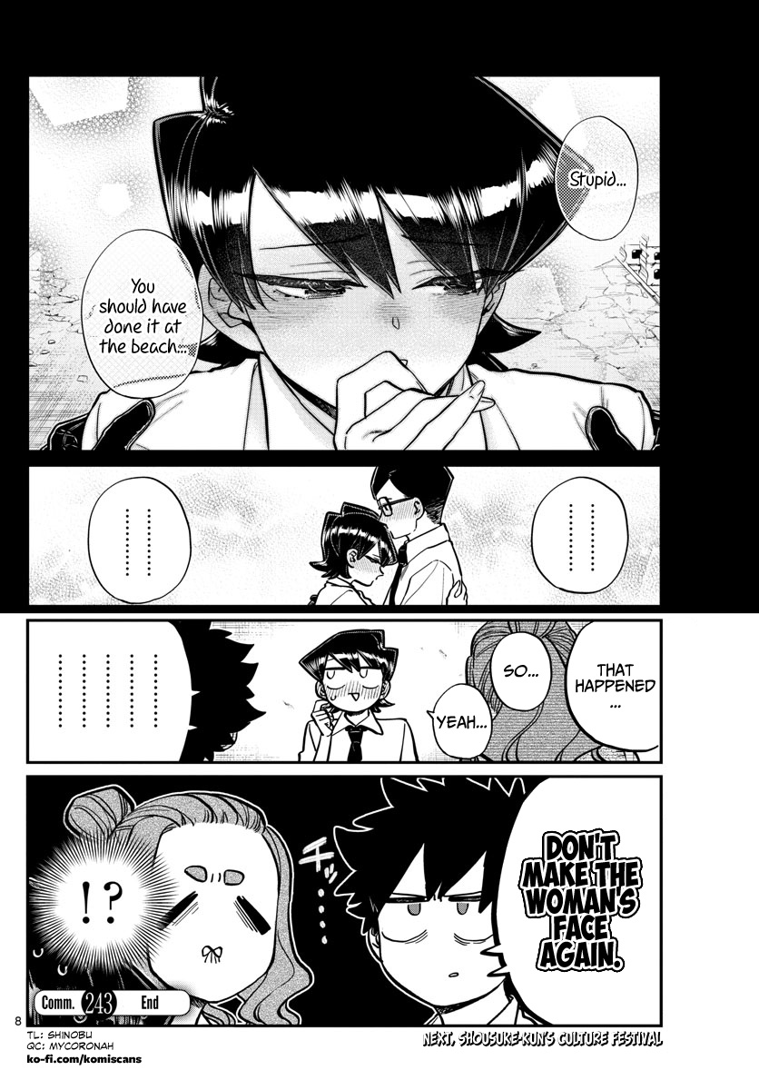 Komi-San Wa Komyushou Desu - Chapter 243: Mom And Dad's Kiss Part 2