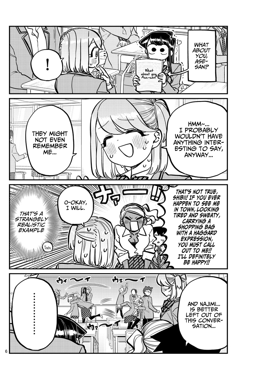 Komi-San Wa Komyushou Desu - Chapter 247: Passing By