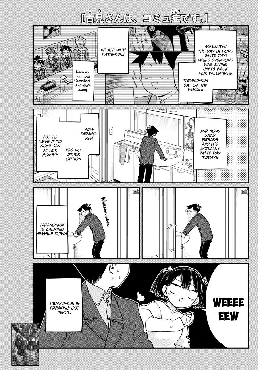 Komi-San Wa Komyushou Desu - Vol.9 Chapter 128: White Day