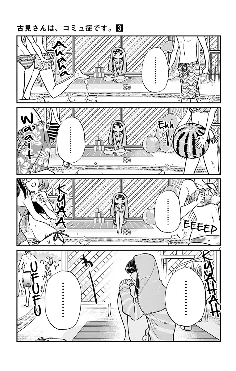 Komi-San Wa Komyushou Desu - Vol.3 Chapter 40: Just A Graze