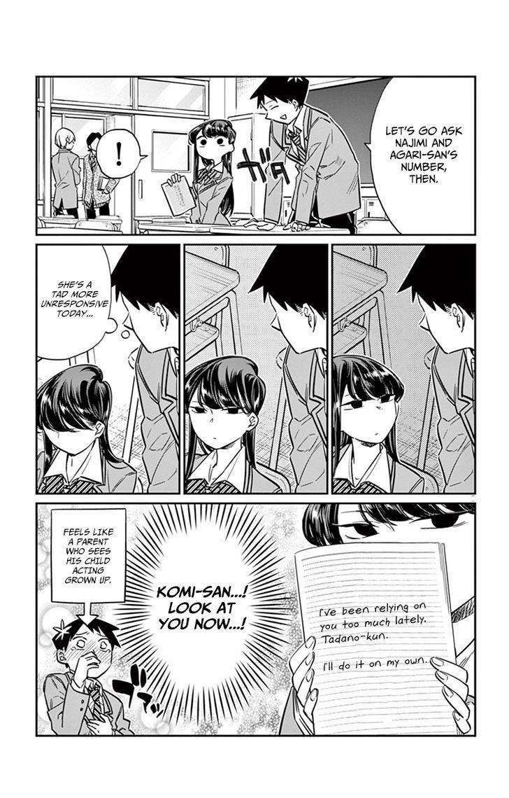 Komi-San Wa Komyushou Desu - Vol.1 Chapter 16: A Cellphone