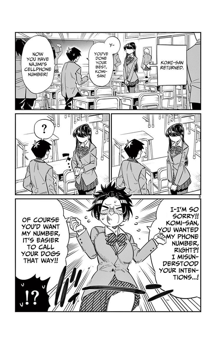 Komi-San Wa Komyushou Desu - Vol.1 Chapter 16: A Cellphone