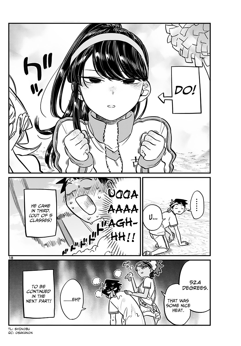 Komi-San Wa Komyushou Desu - Vol.4 Chapter 54: Sports Festival Part 1