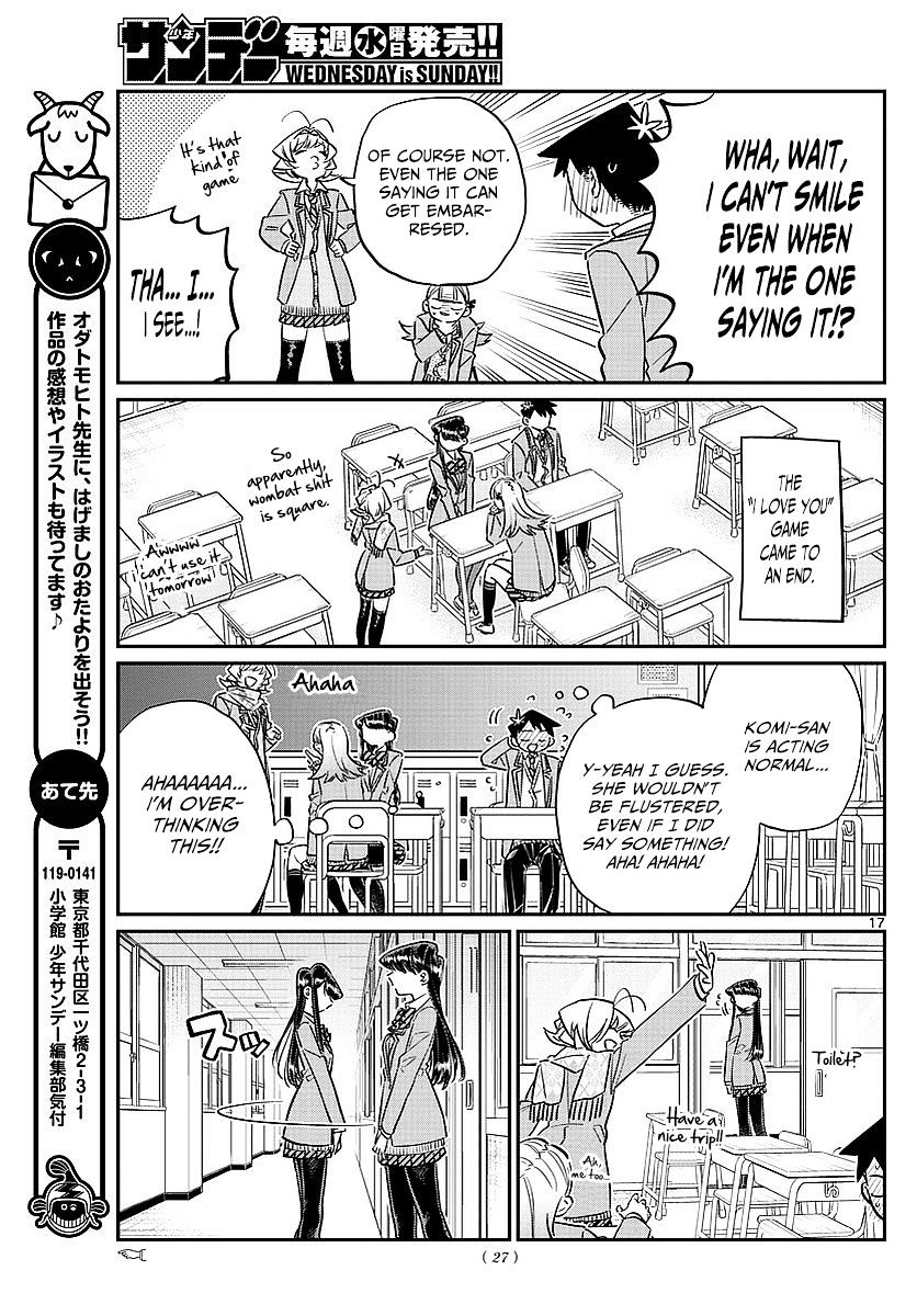 Komi-San Wa Komyushou Desu - Vol.6 Chapter 83: "I Love You" Game