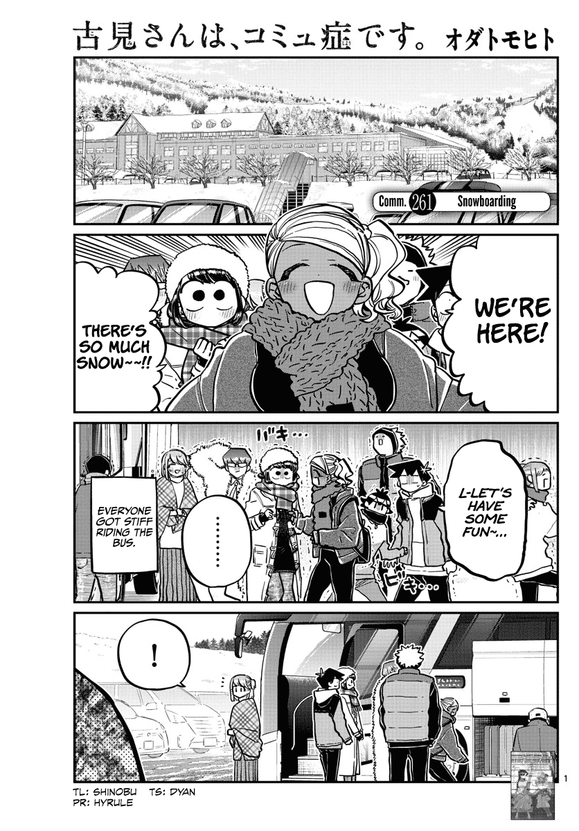 Komi-San Wa Komyushou Desu - Chapter 261: Snowboarding