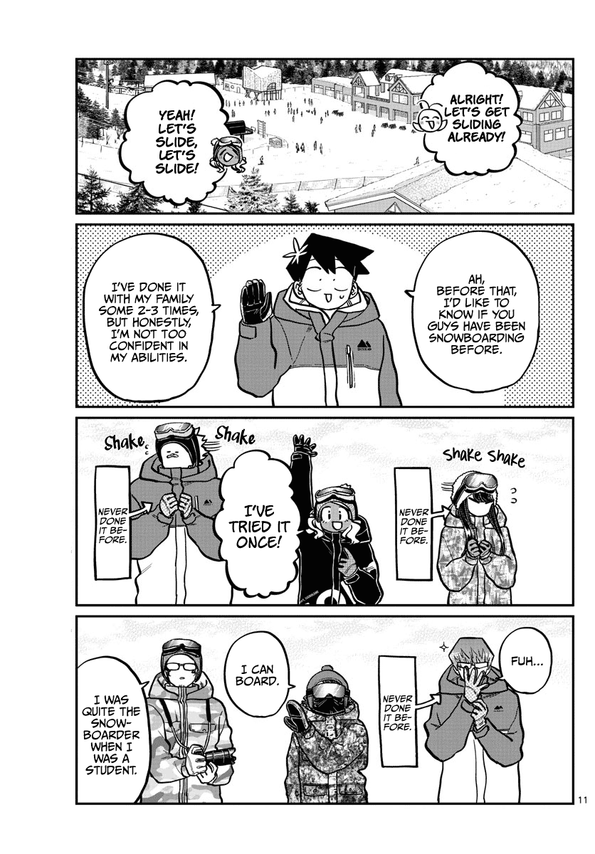 Komi-San Wa Komyushou Desu - Chapter 261: Snowboarding