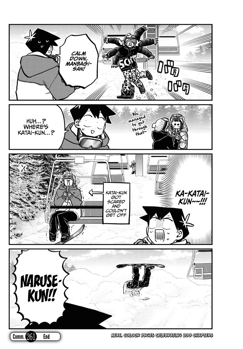 Komi-San Wa Komyushou Desu - Chapter 261: Snowboarding