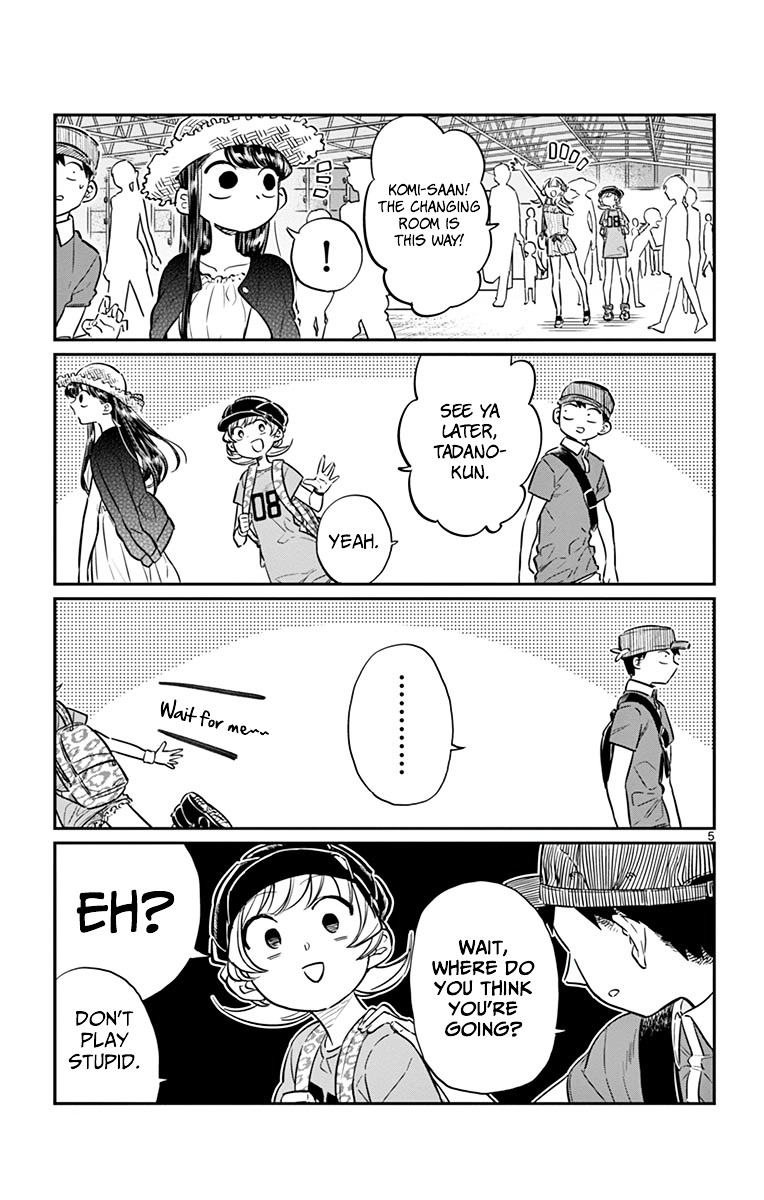 Komi-San Wa Komyushou Desu - Vol.3 Chapter 39: Pool