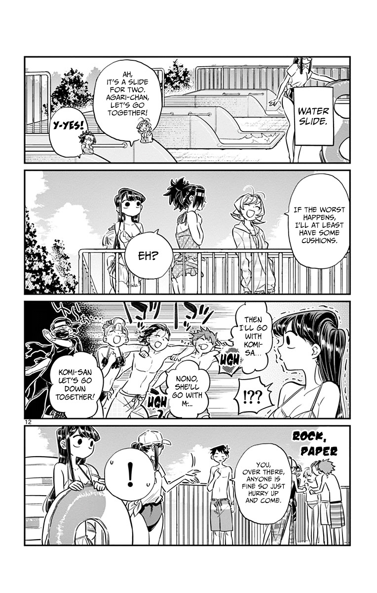 Komi-San Wa Komyushou Desu - Vol.3 Chapter 39: Pool