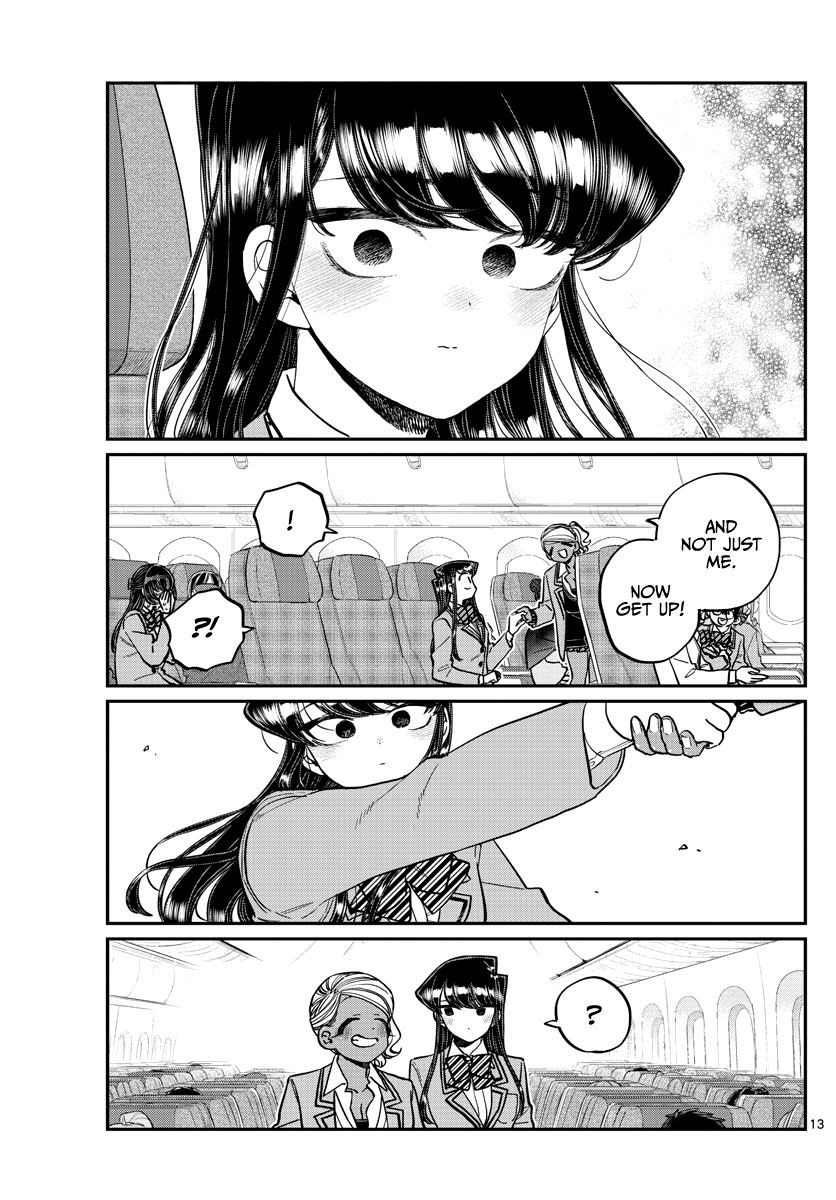 Komi-San Wa Komyushou Desu - Chapter 295: Flying Home