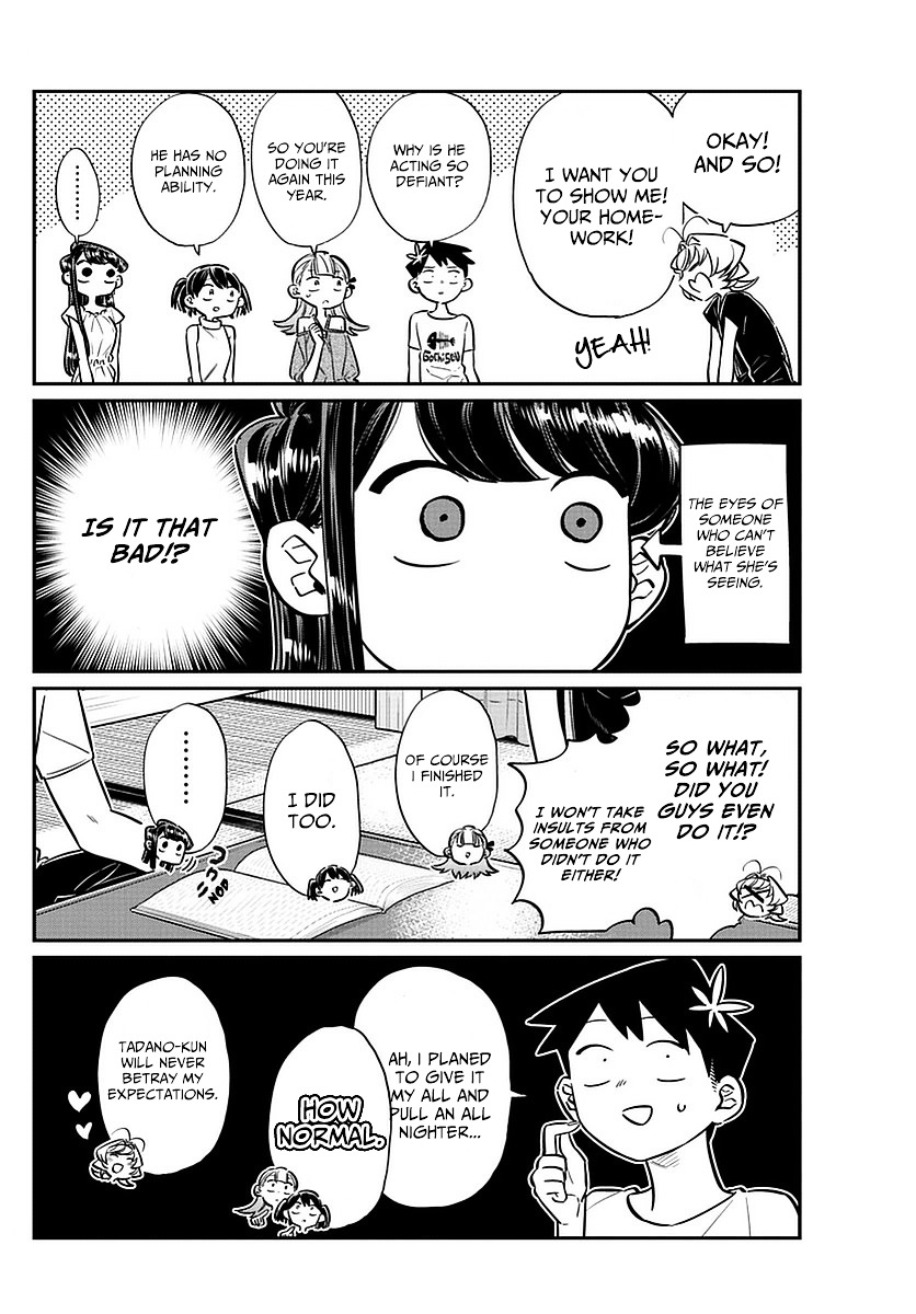 Komi-San Wa Komyushou Desu - Vol.4 Chapter 50: The End Of Summer Break