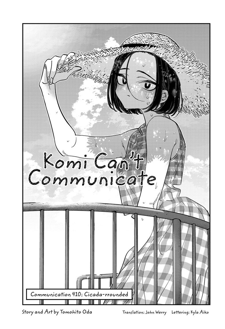 Komi-San Wa Komyushou Desu - Chapter 410