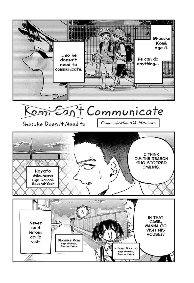 Komi-San Wa Komyushou Desu - Chapter 461