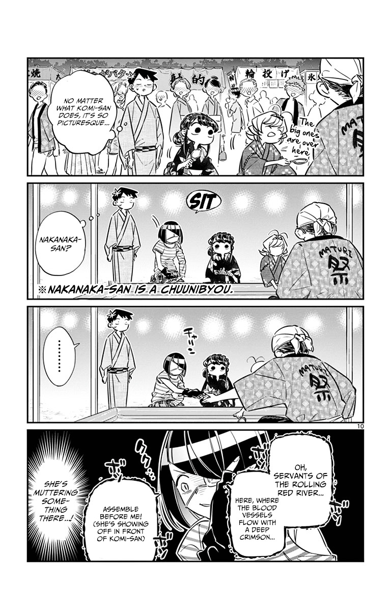 Komi-San Wa Komyushou Desu - Vol.3 Chapter 47: Summer Festival 2