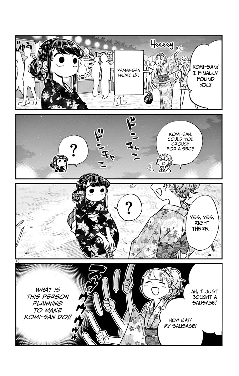 Komi-San Wa Komyushou Desu - Vol.3 Chapter 47: Summer Festival 2