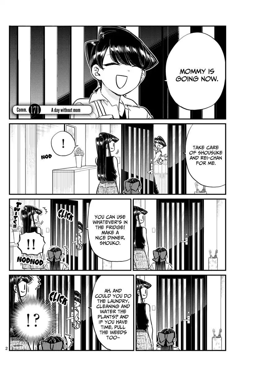 Komi-San Wa Komyushou Desu - Vol.13 Chapter 171: A Day Without Mom