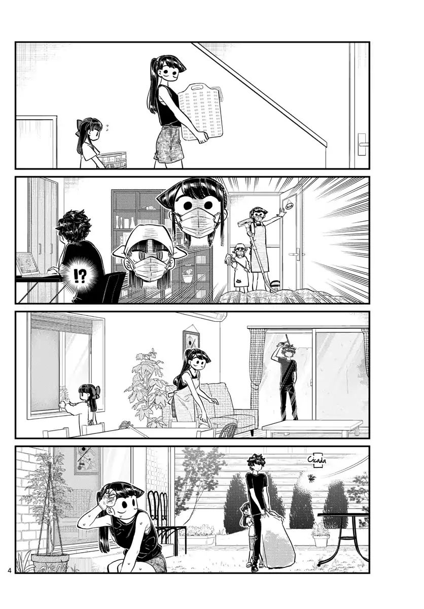 Komi-San Wa Komyushou Desu - Vol.13 Chapter 171: A Day Without Mom