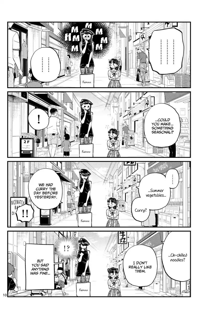 Komi-San Wa Komyushou Desu - Vol.13 Chapter 171: A Day Without Mom