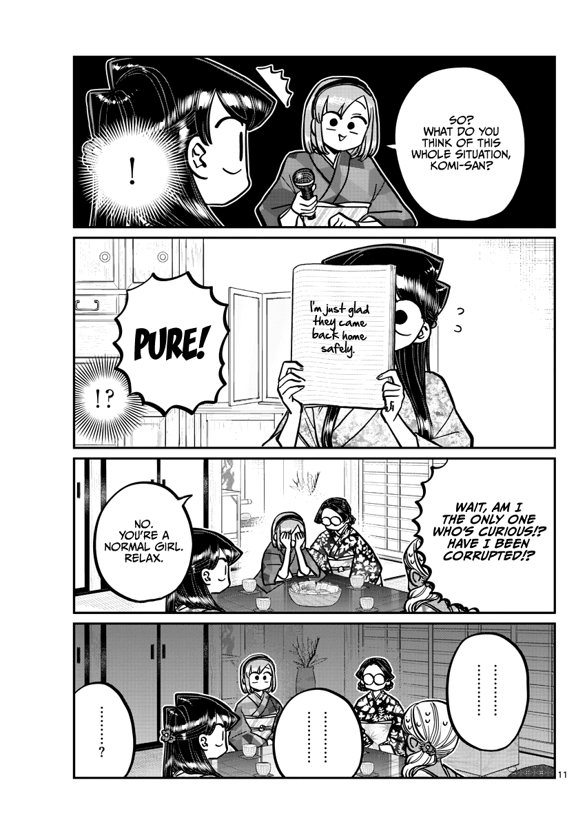 Komi-San Wa Komyushou Desu - Chapter 265: Girls Meeting After The Return.