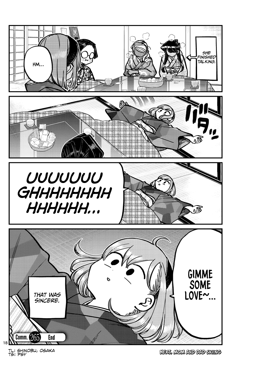 Komi-San Wa Komyushou Desu - Chapter 265: Girls Meeting After The Return.